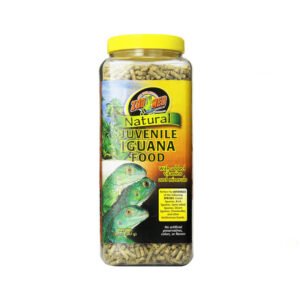 Juvenile iguana food